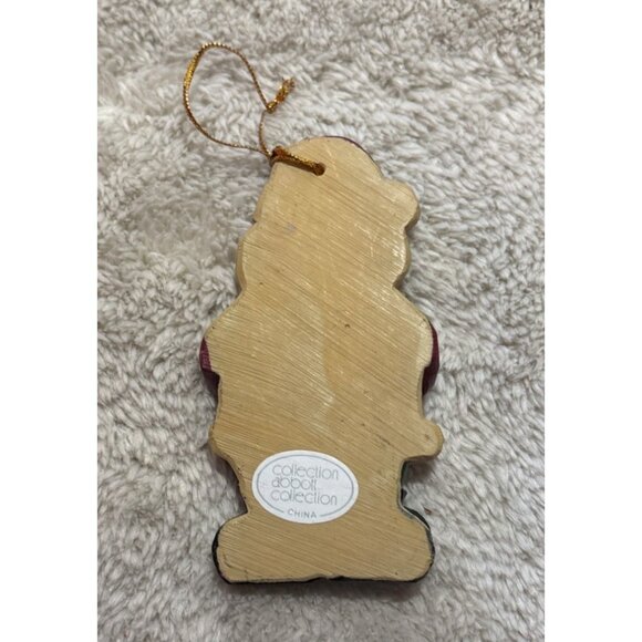 Handcrafted Abbott Collection Santa Claus Hanging Ornament - Picture 3 of 5